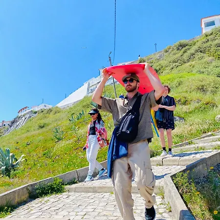 Spray Sitio In Nazare, European Style Couette-café